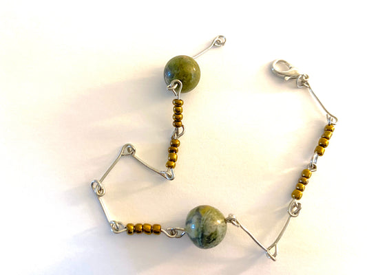 Green Gold Bracelet